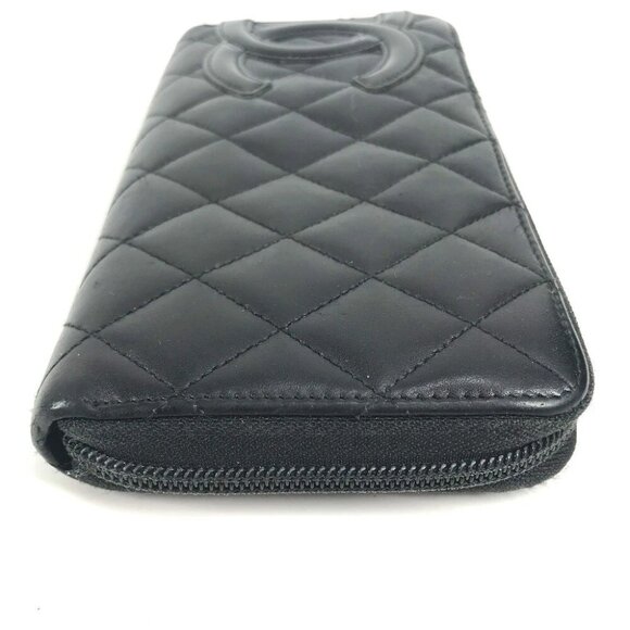 CHANEL Cambon Line CC CC Mark Long wallet Zip Around Long Wallet - Picture 4 of 14